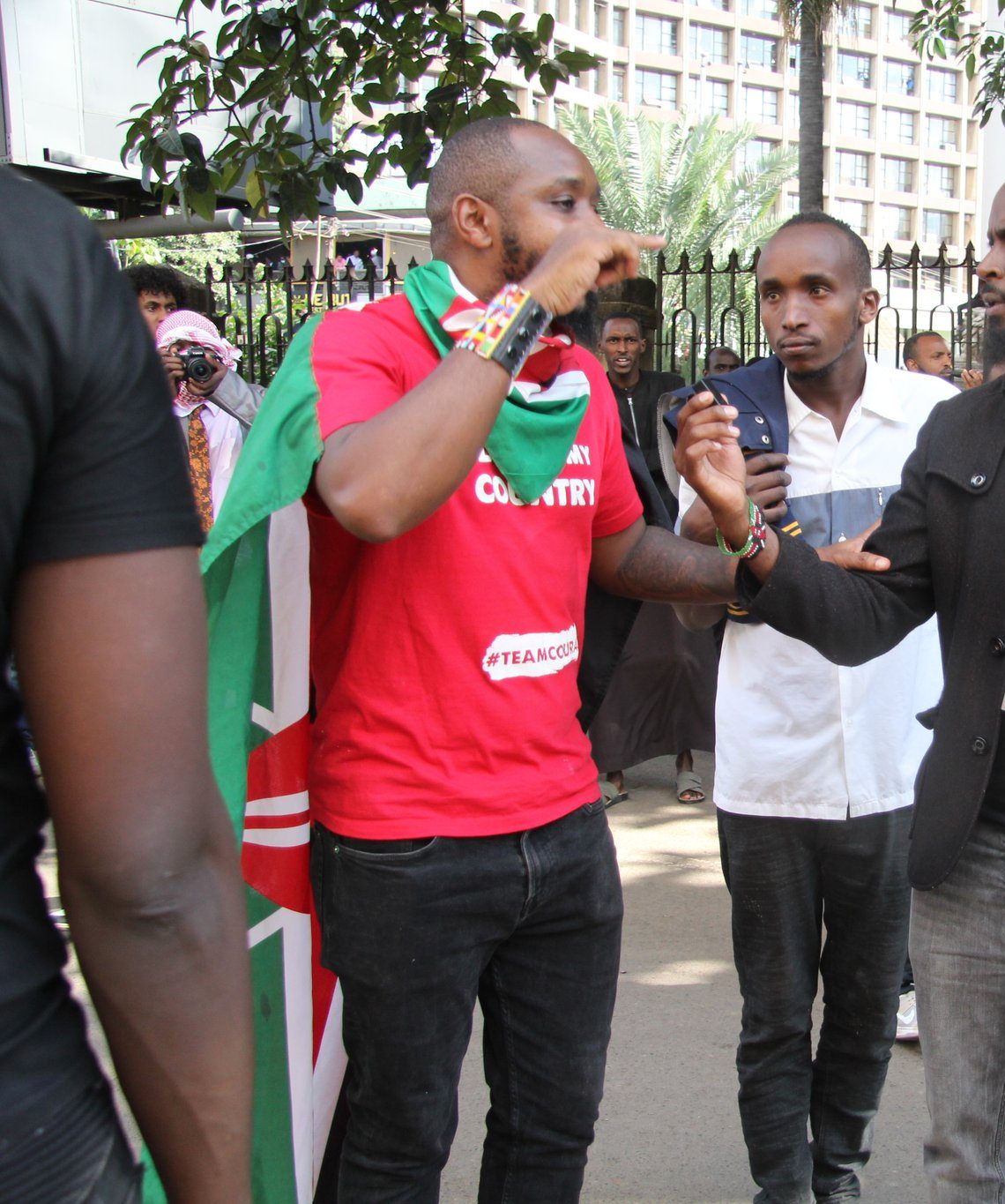 “You’re not our leader ” Boniface Mwangi Narrates Being Assaulted by Protesters