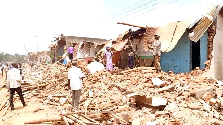 Mbale City Council Demolishes Temporary Structures for Road Upgrade