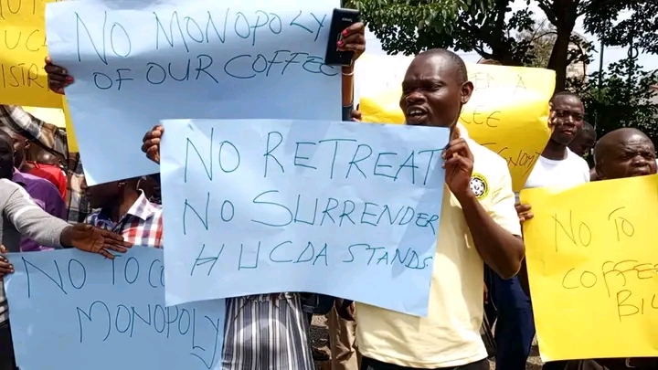 Bugisu Youth and Elders Protest Against Uganda Coffee Amendment Bill 2024