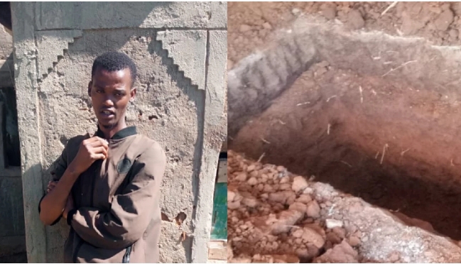 Man digs own grave, invites people for his funeral